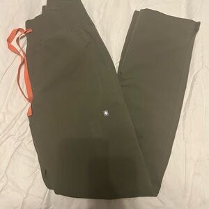 Figs High Waisted Yola - Spruce